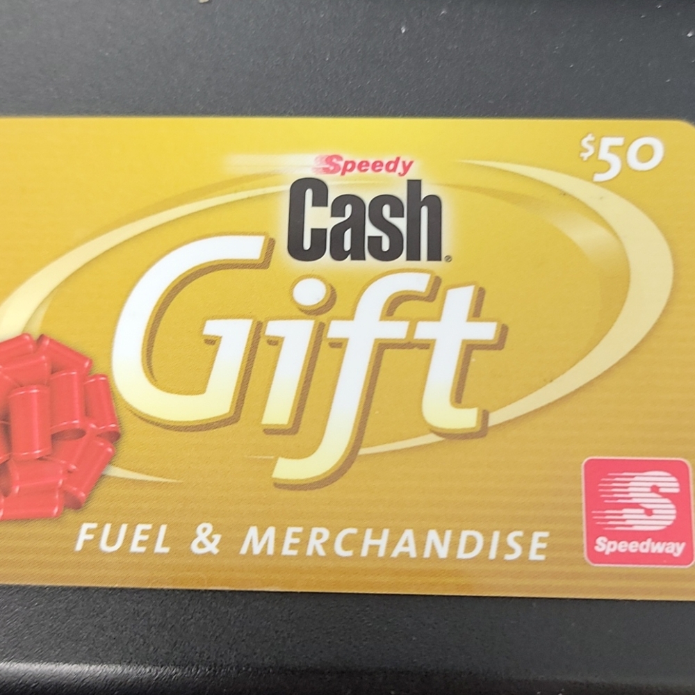 Fifty dollar Speedy Card
